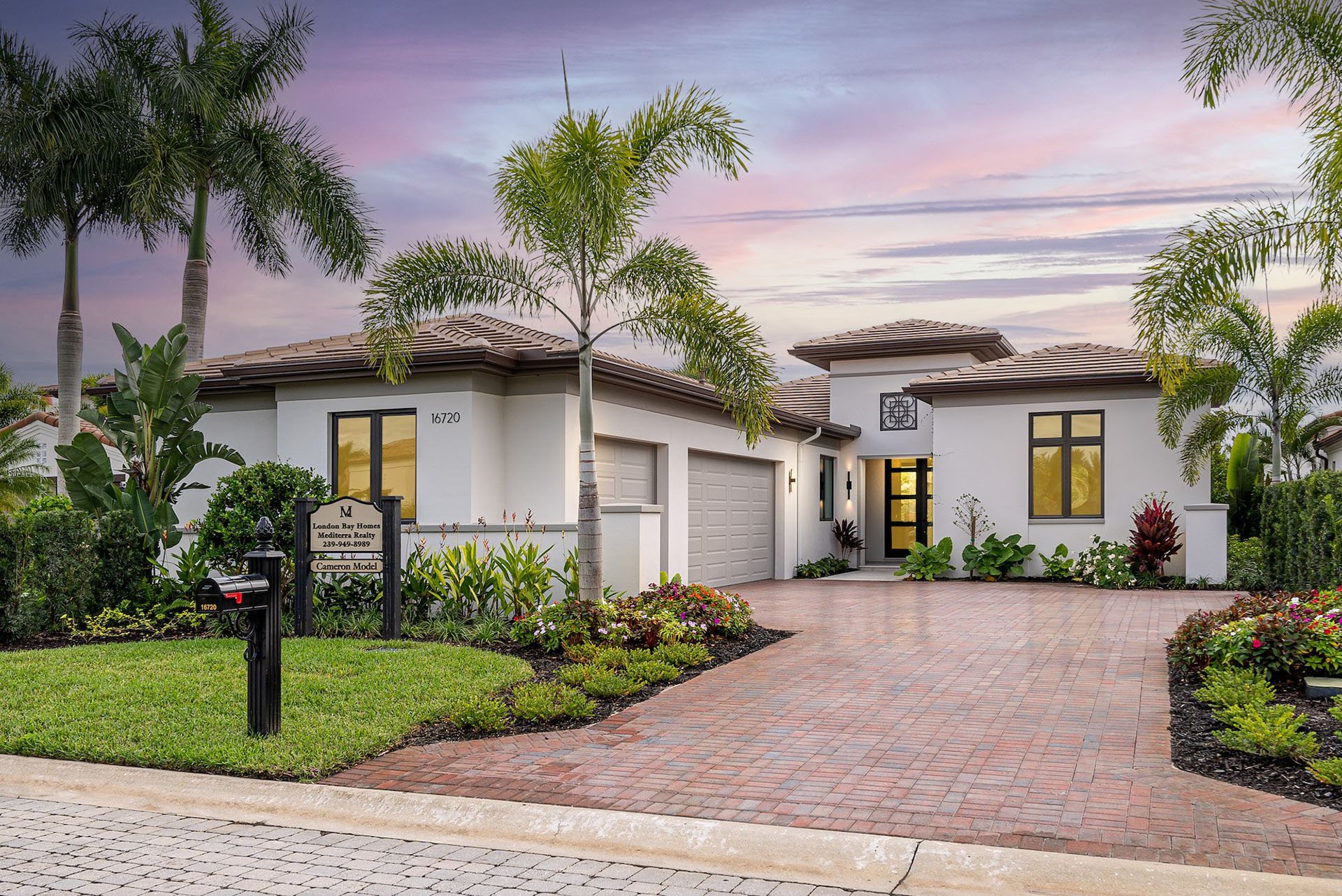 Cameron_MED_LUC43_Front Elevation Dusk Header